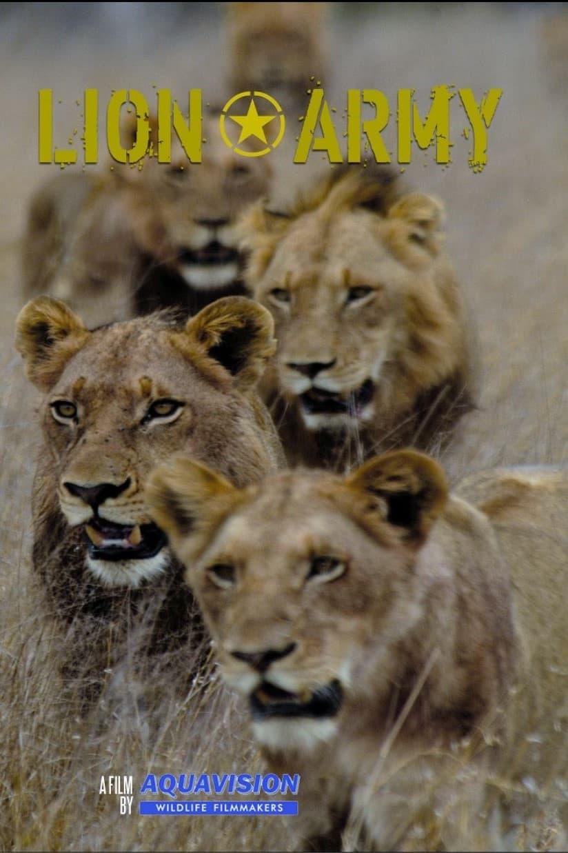 National Geographic Wild Lion Army Battle To Survive poster