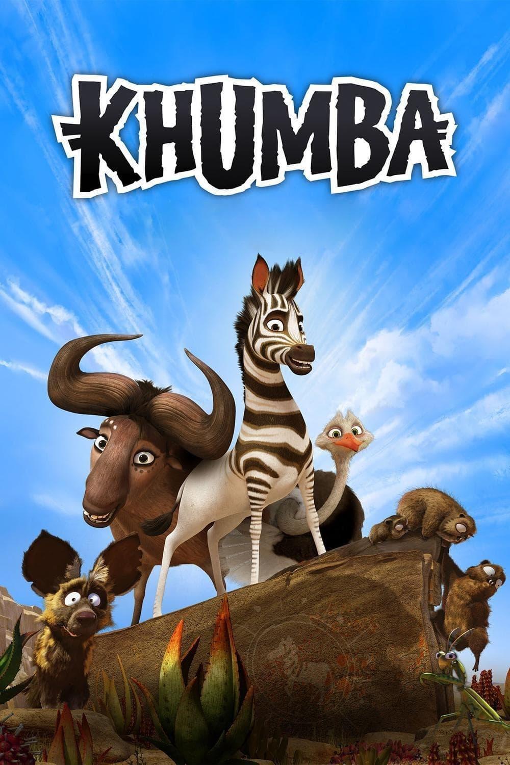 Khumba - Das Zebra ohne Streifen am Popo poster