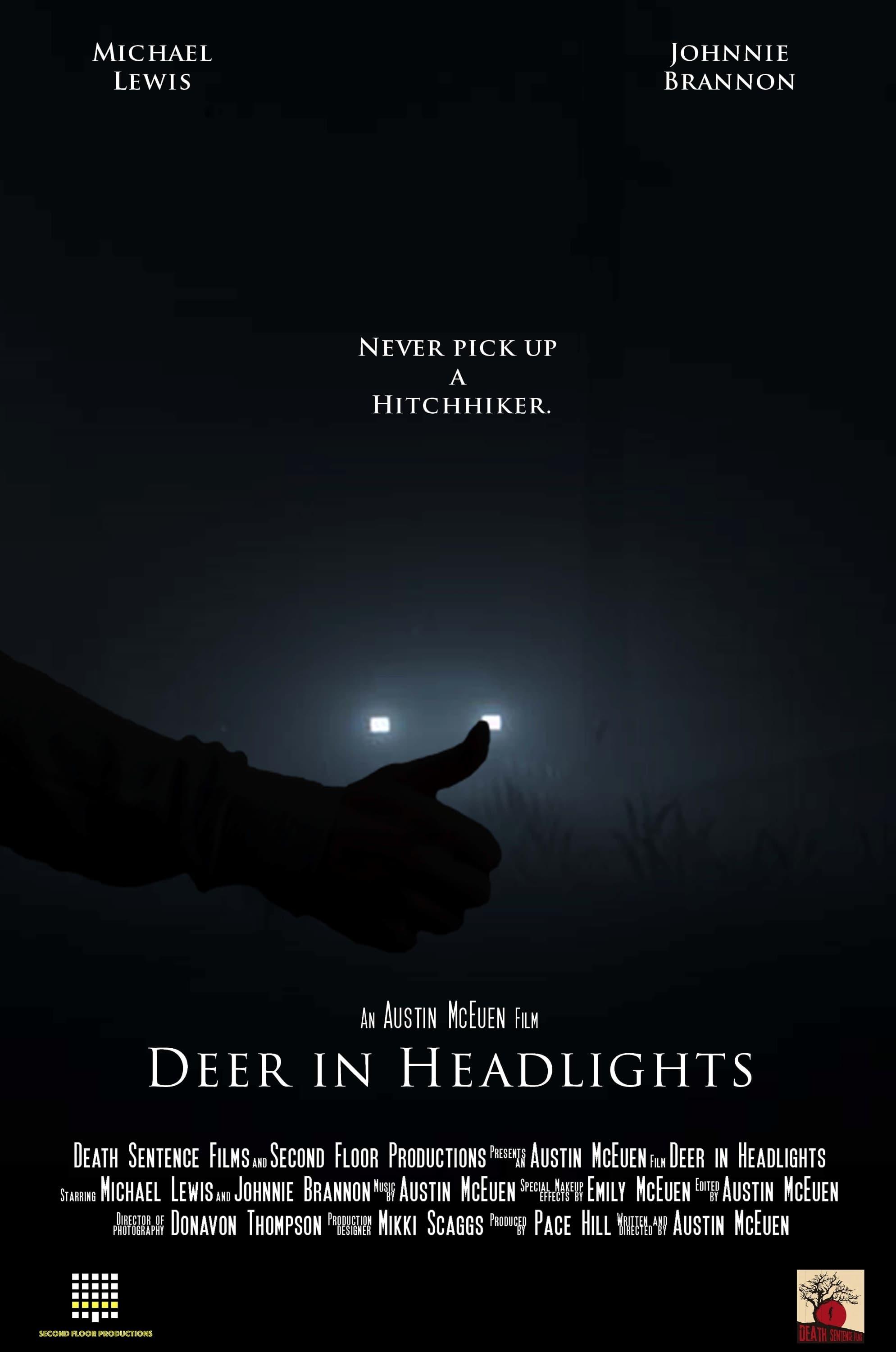 Deer in Headlights poster