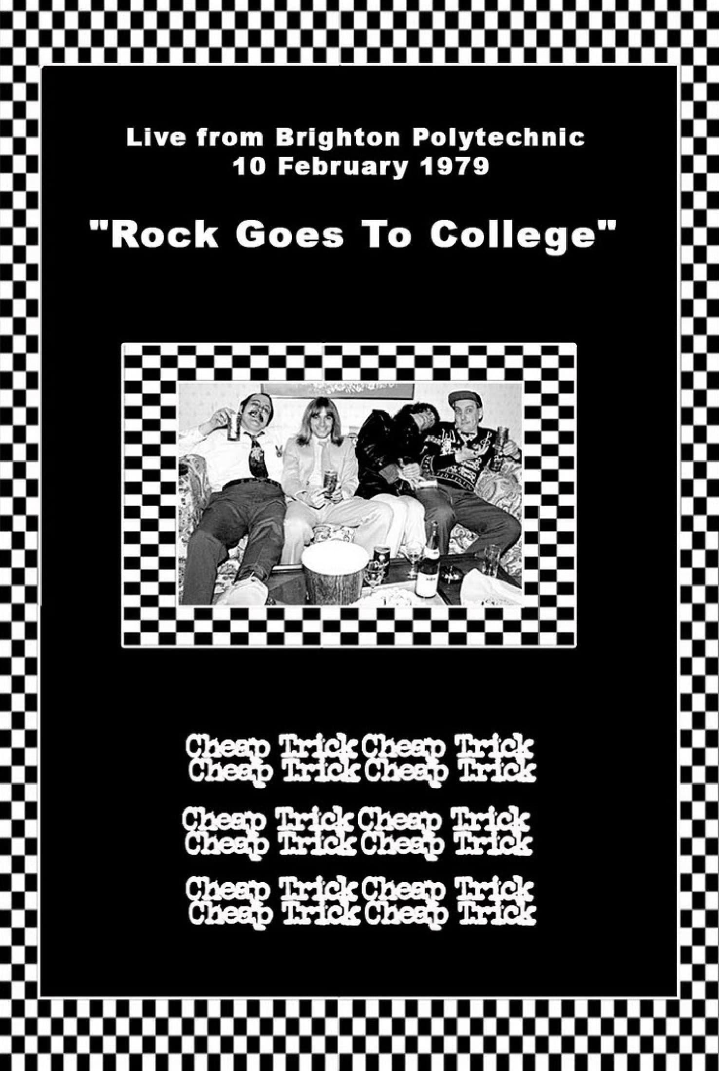 Cheap Trick: Rock Goes to College poster