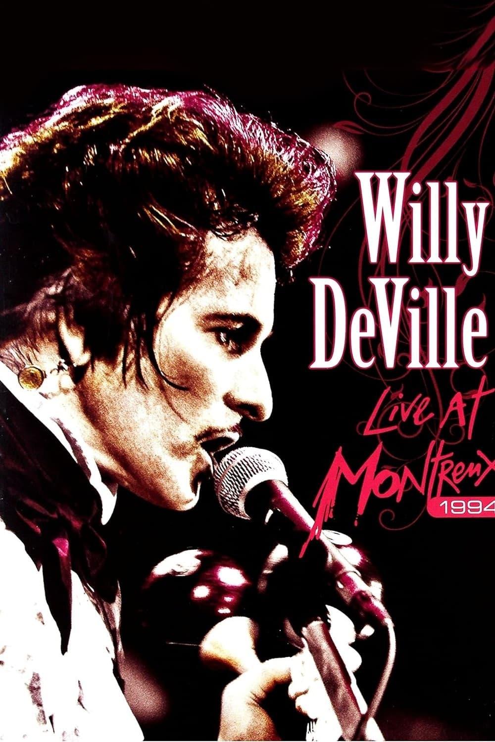 Willy DeVille - Live At Montreux 1994 poster
