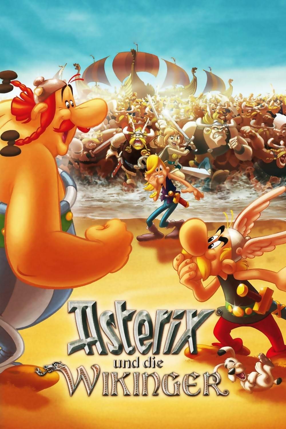 Asterix und die Wikinger poster