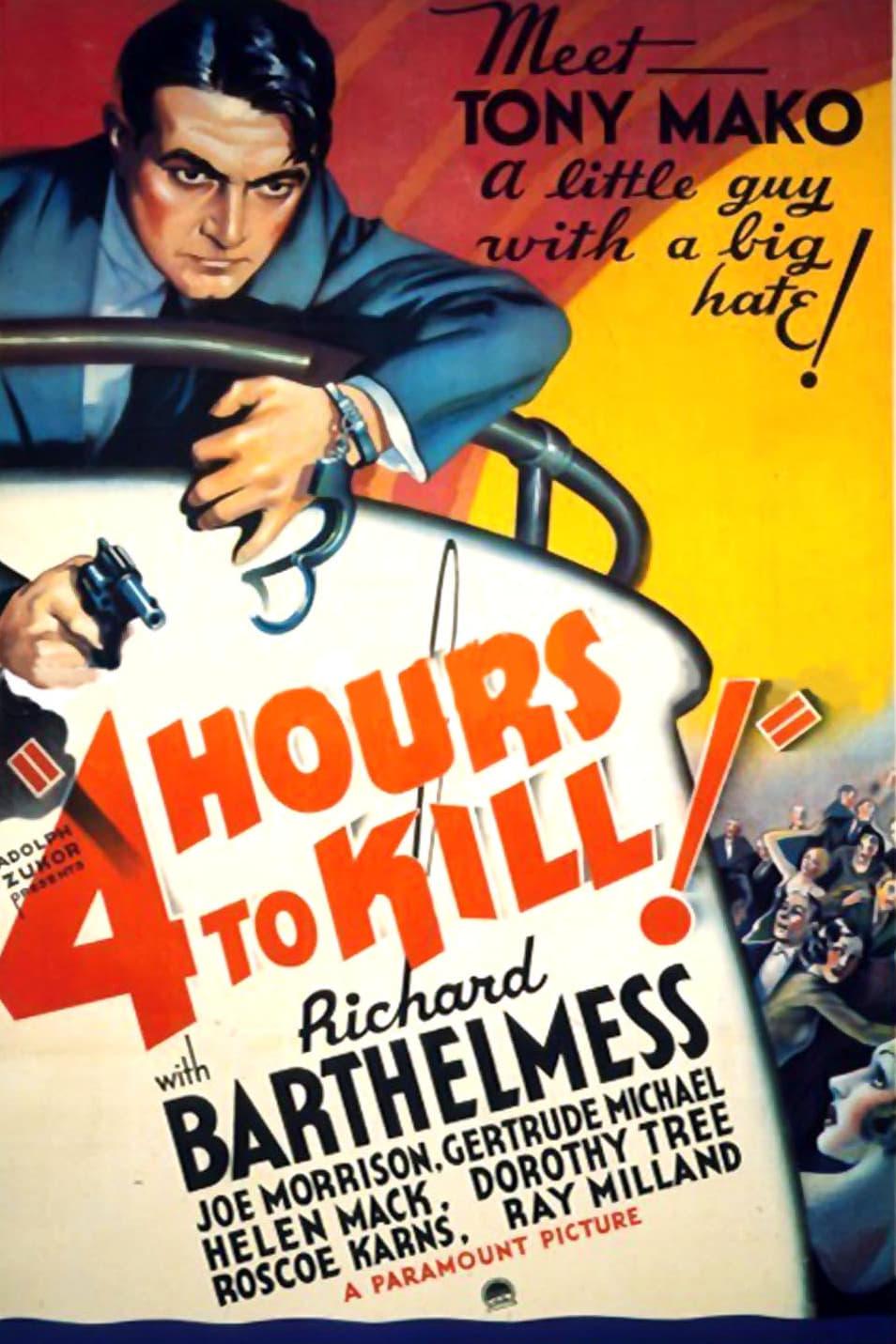 Four Hours to Kill! poster