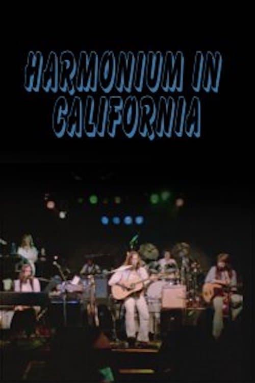 Harmonium en Californie poster