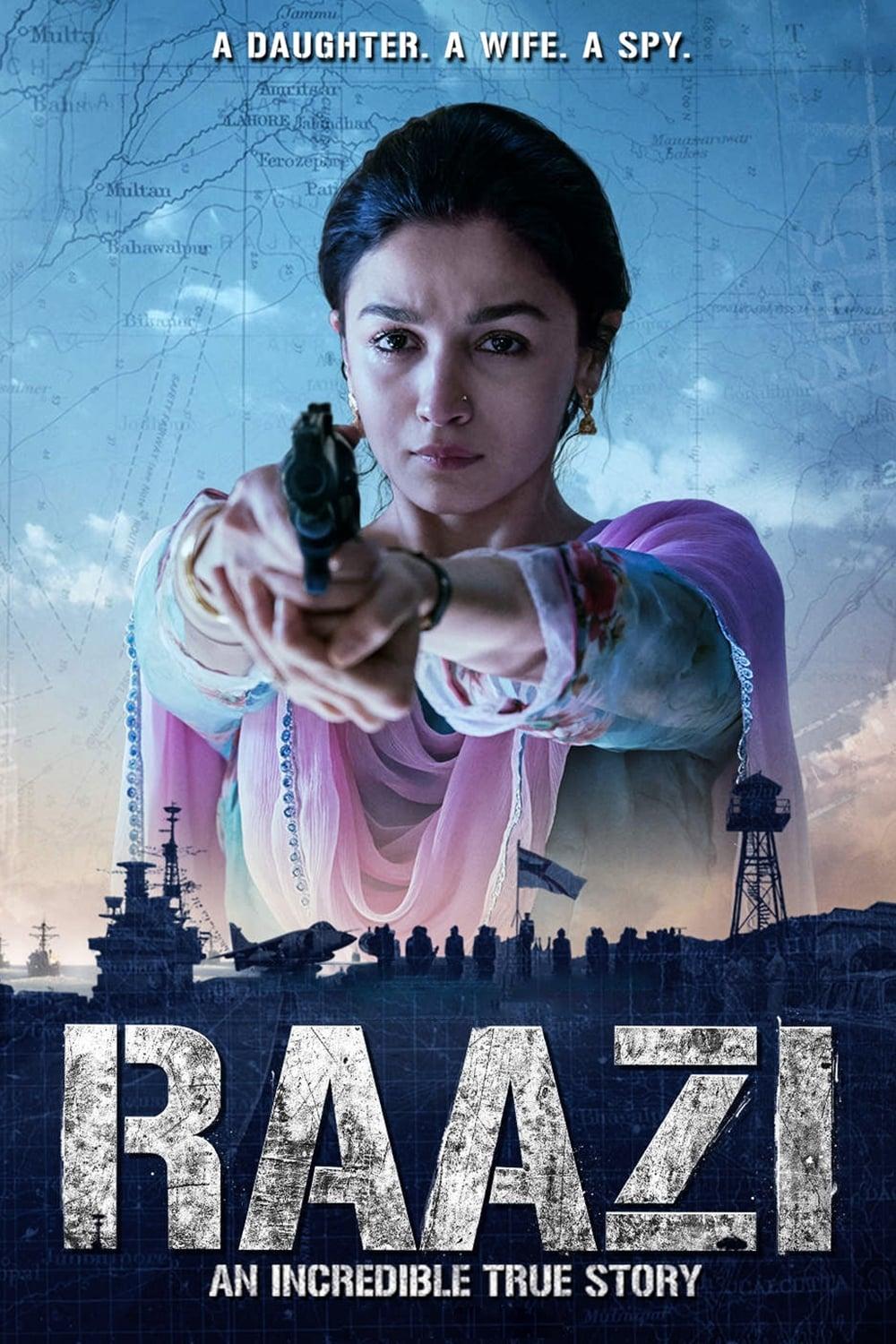 Raazi poster
