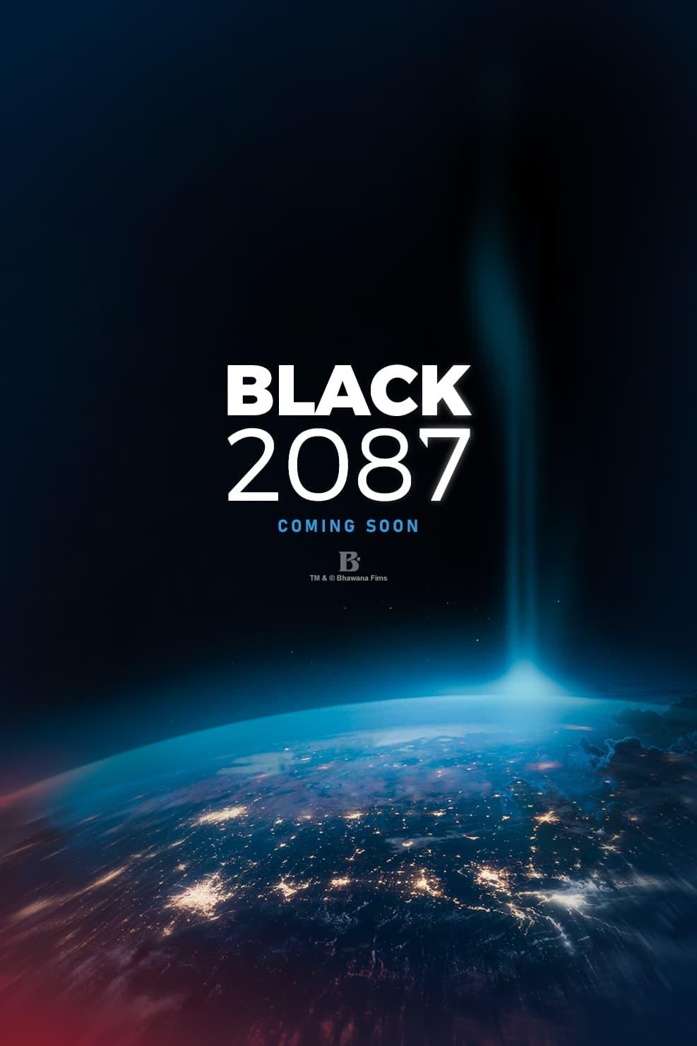 Black 2087 poster