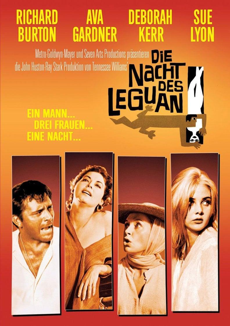 Die Nacht des Leguan poster