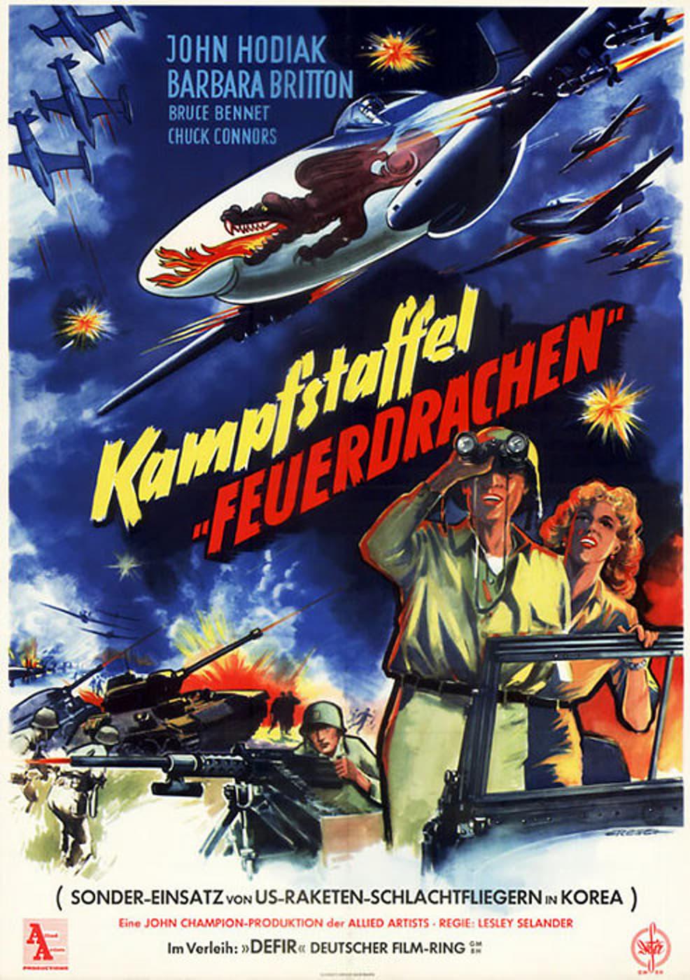 Kampfstaffel Feuerdrachen poster