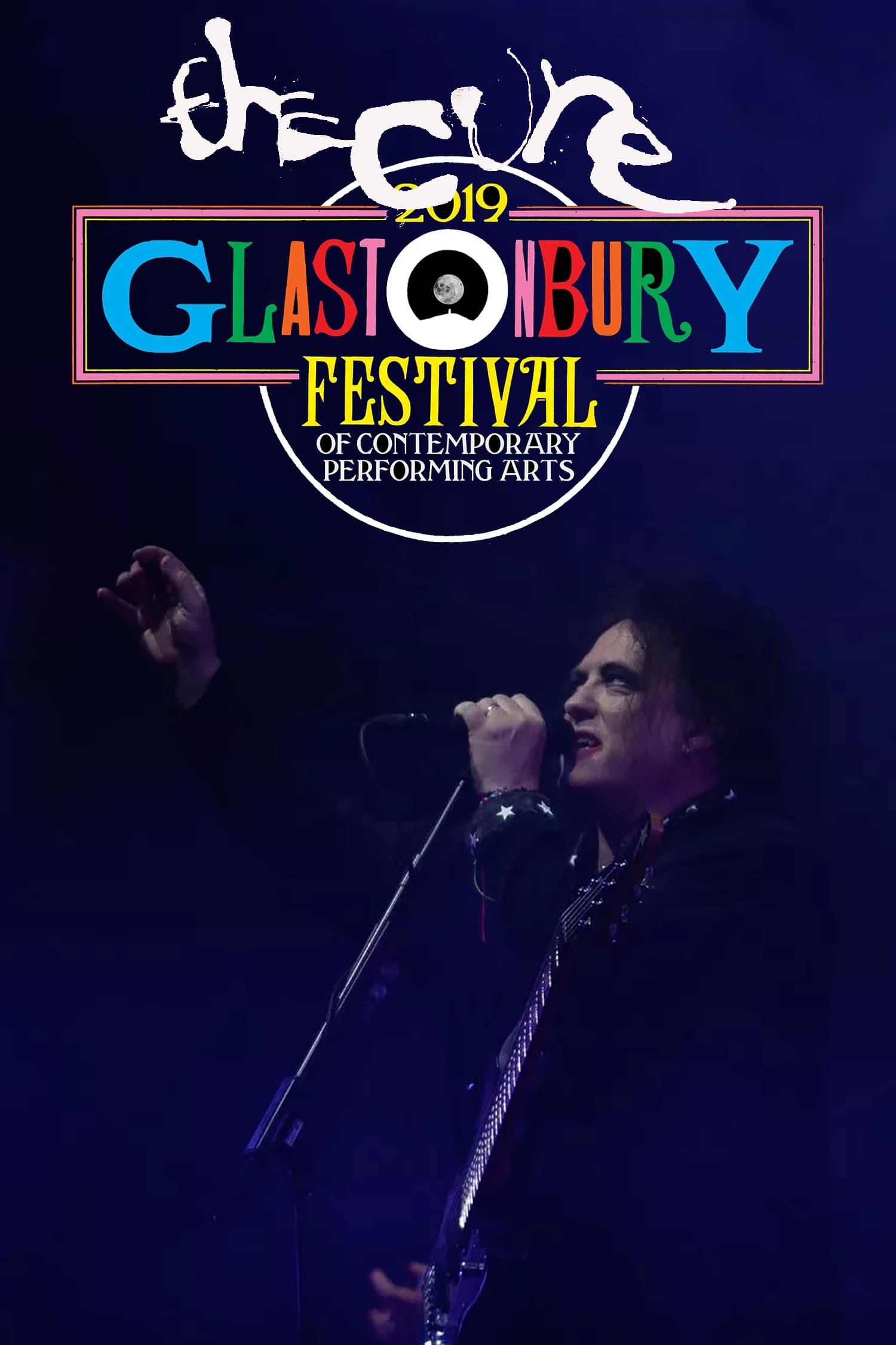 The Cure: Glastonbury 2019 poster