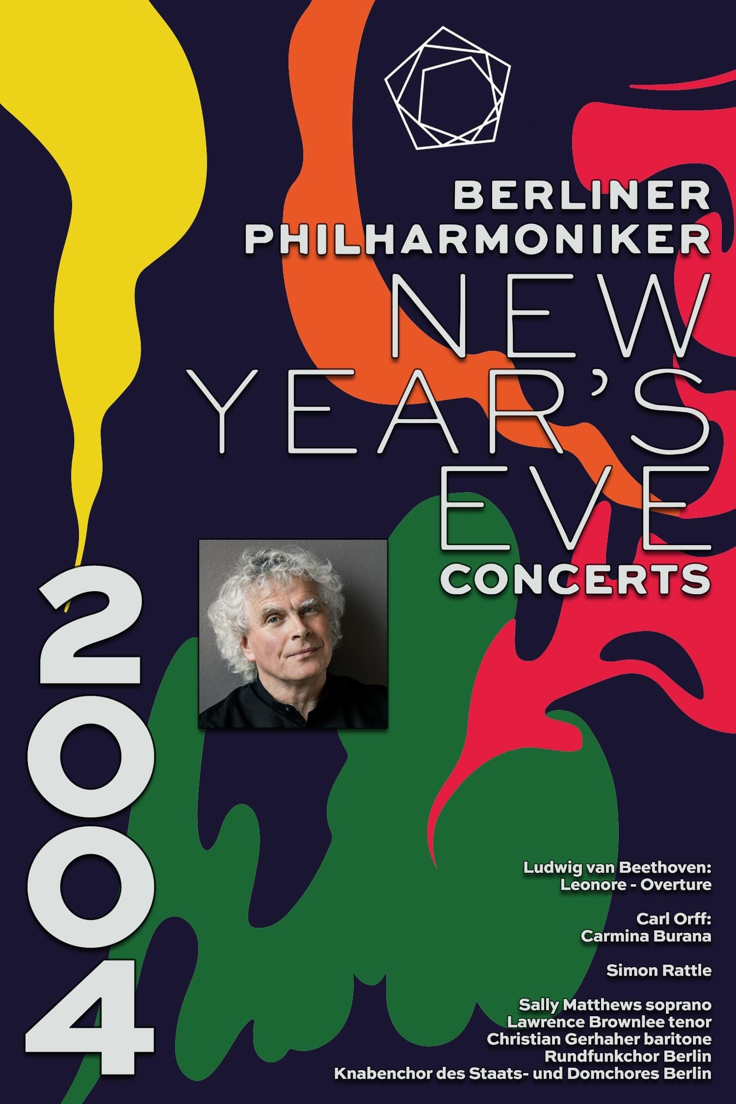 The Berliner Philharmoniker’s New Year’s Eve Concert: 2004 poster