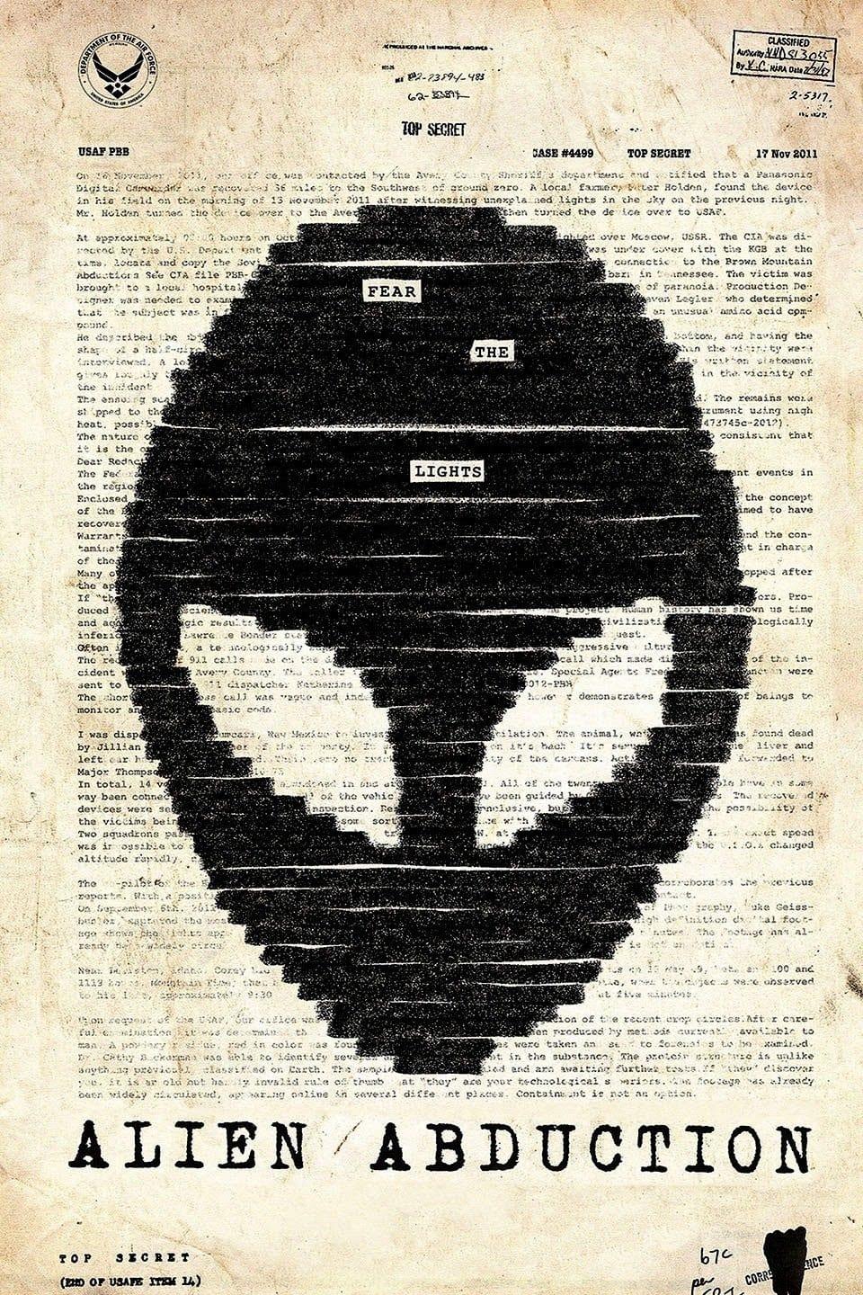 Brown Mountain - Alien Abduction poster