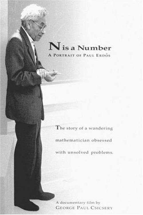 N Is a Number: A Portrait of Paul Erdös poster