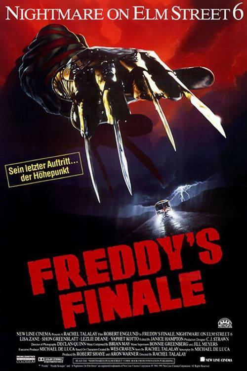 Freddy's Finale - Nightmare on Elm Street 6 poster