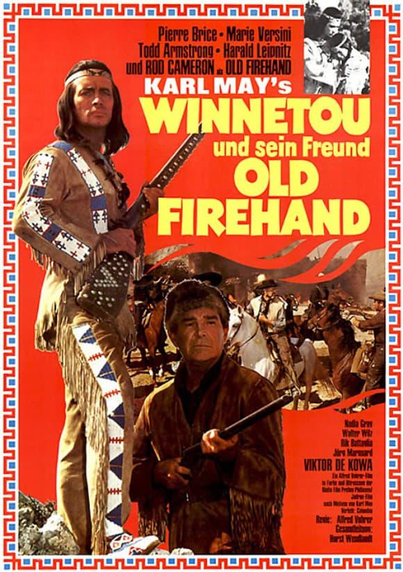 Winnetou und sein Freund Old Firehand poster