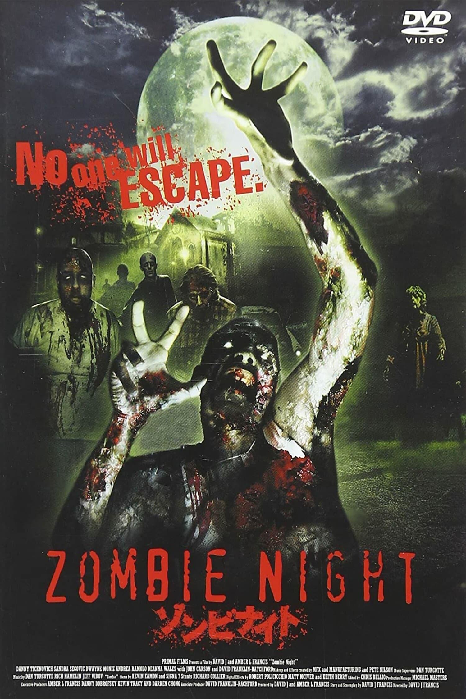 Zombie Night – Keiner wird entkommen poster