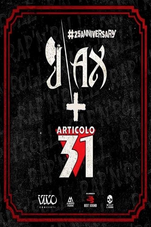 Concerto J-Ax + Articolo 31 poster