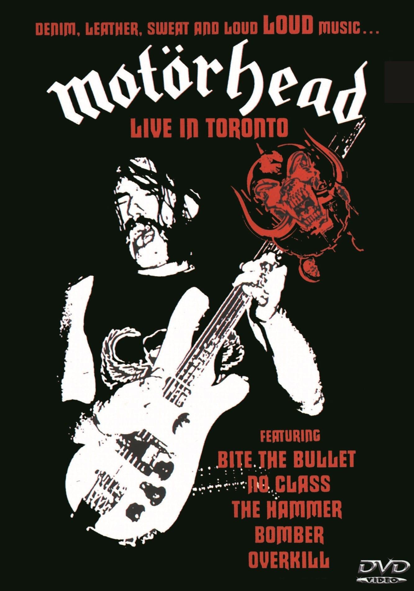Motörhead Live in Toronto poster