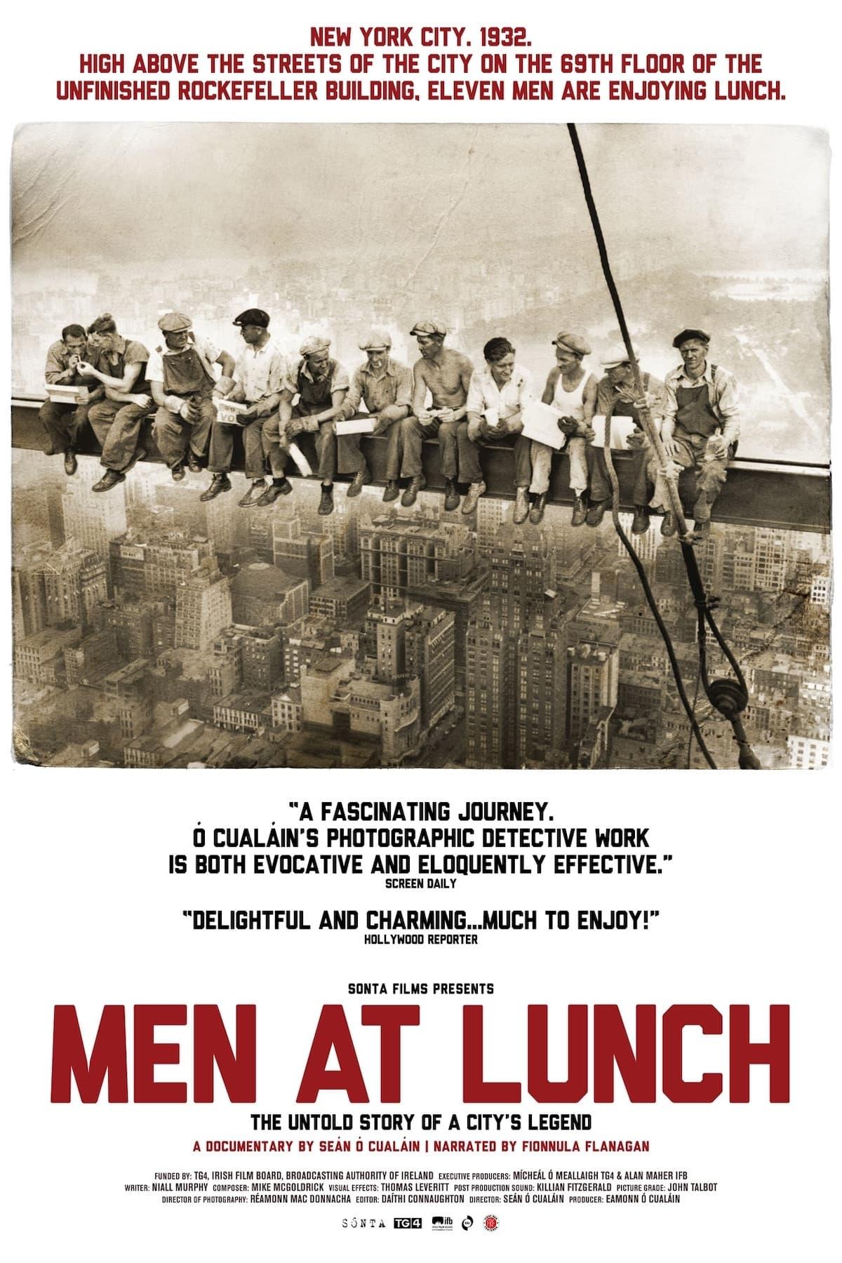 Men at Lunch - Mittagspause auf dem Wolkenkratzer poster
