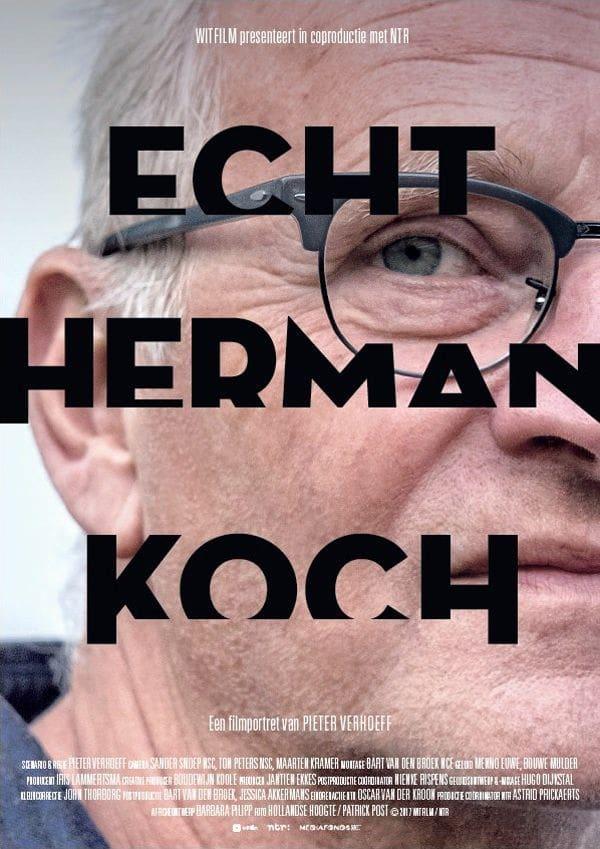 Echt Herman Koch poster