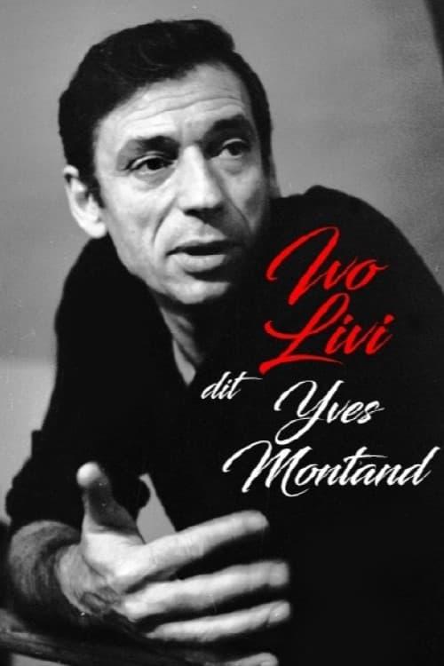 Ivo Livi dit Yves Montand poster