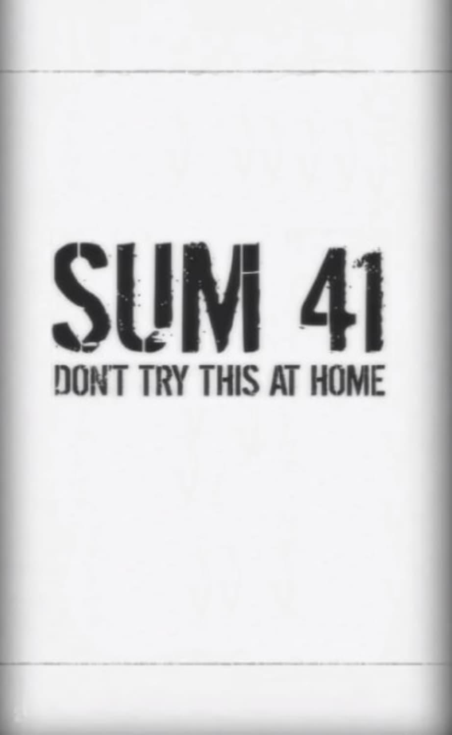 Sum 41: Don't Try This at Home poster