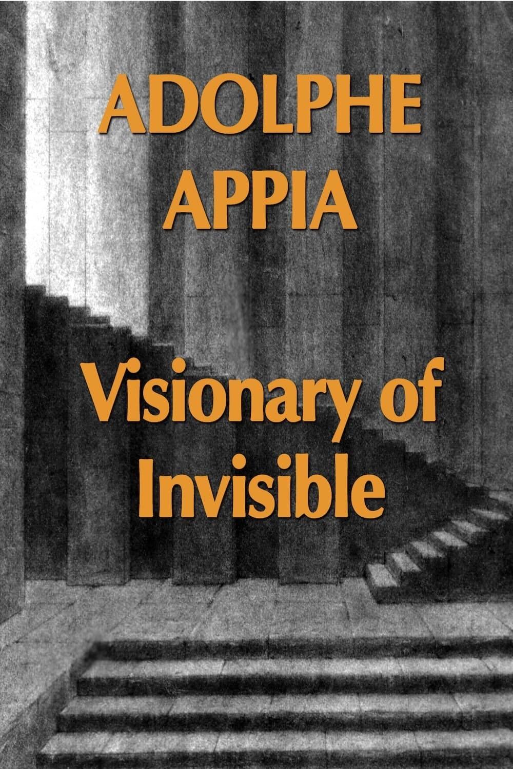 Adolphe Appia le Visionnaire de l'Invisible poster