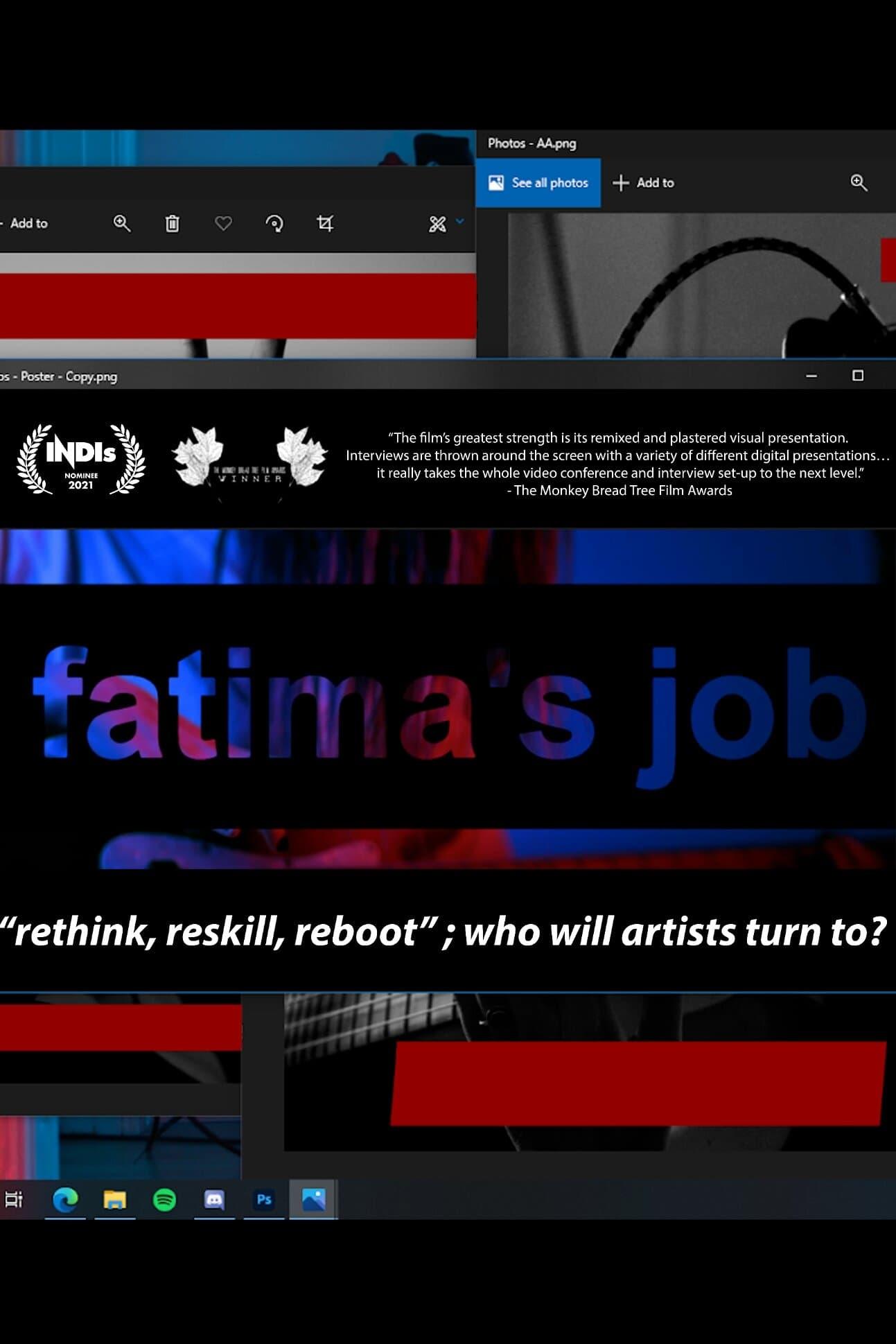 Fatima's Job poster