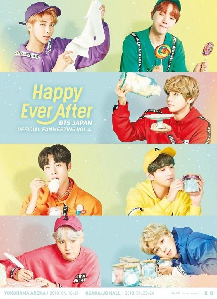 BTS Japan Official Fanmeeting Vol.4 ~Happy Ever After~ poster