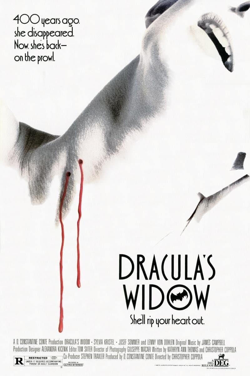 Draculas Witwe poster