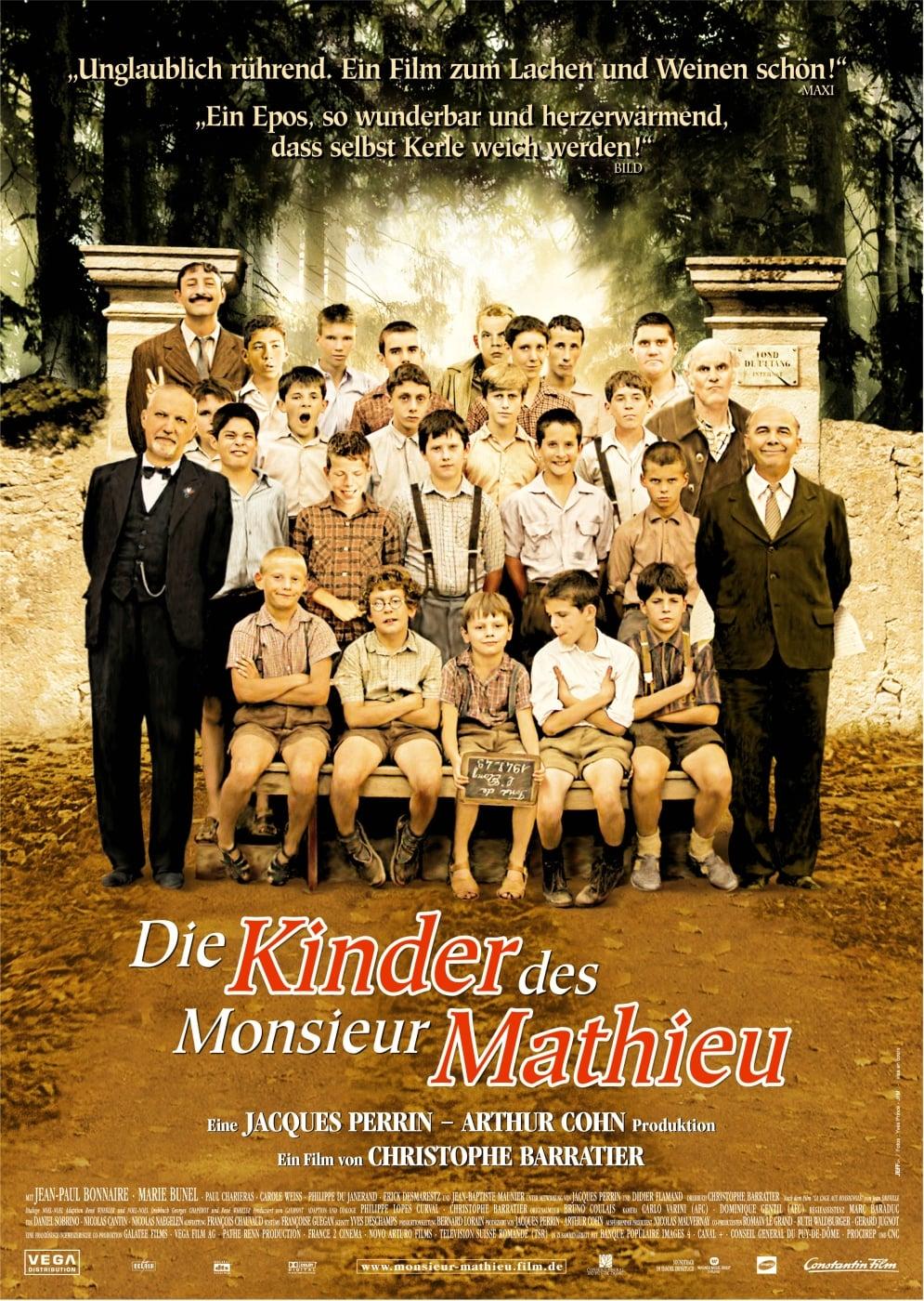 Die Kinder des Monsieur Mathieu poster