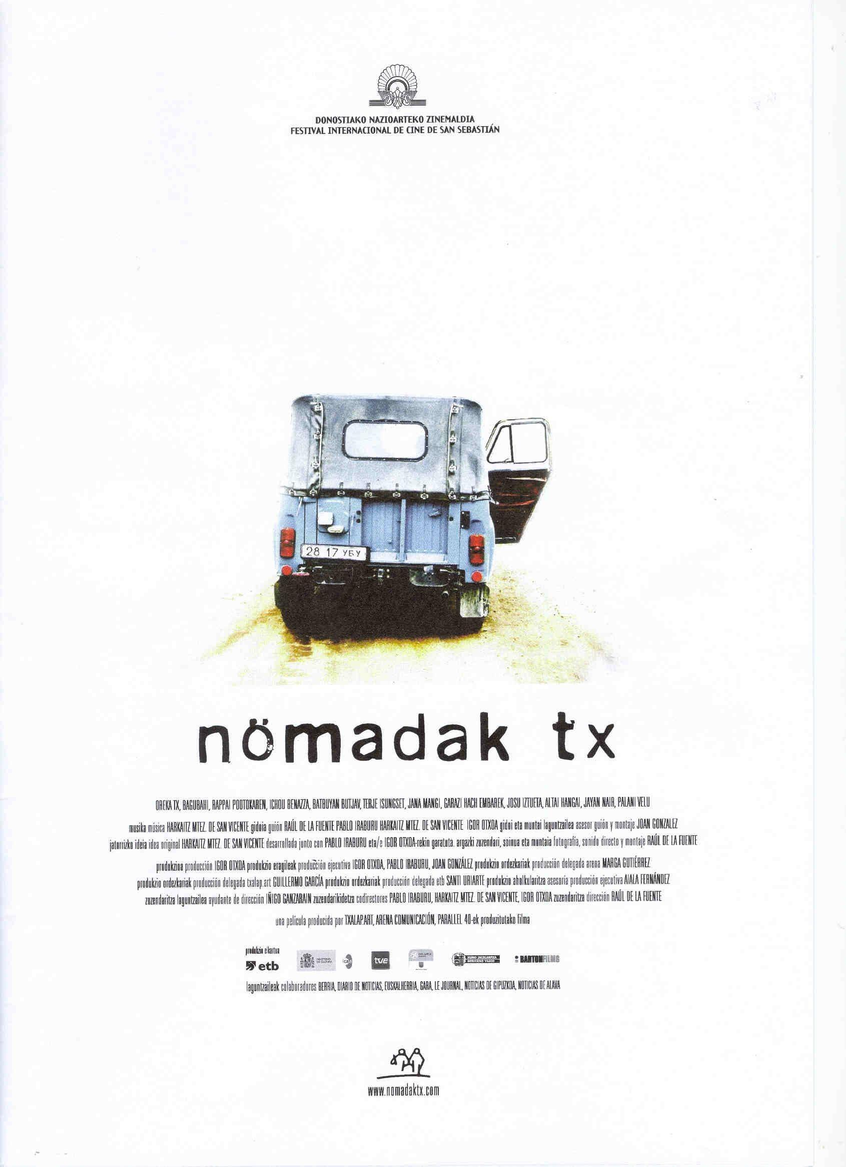 Nömadak Tx poster