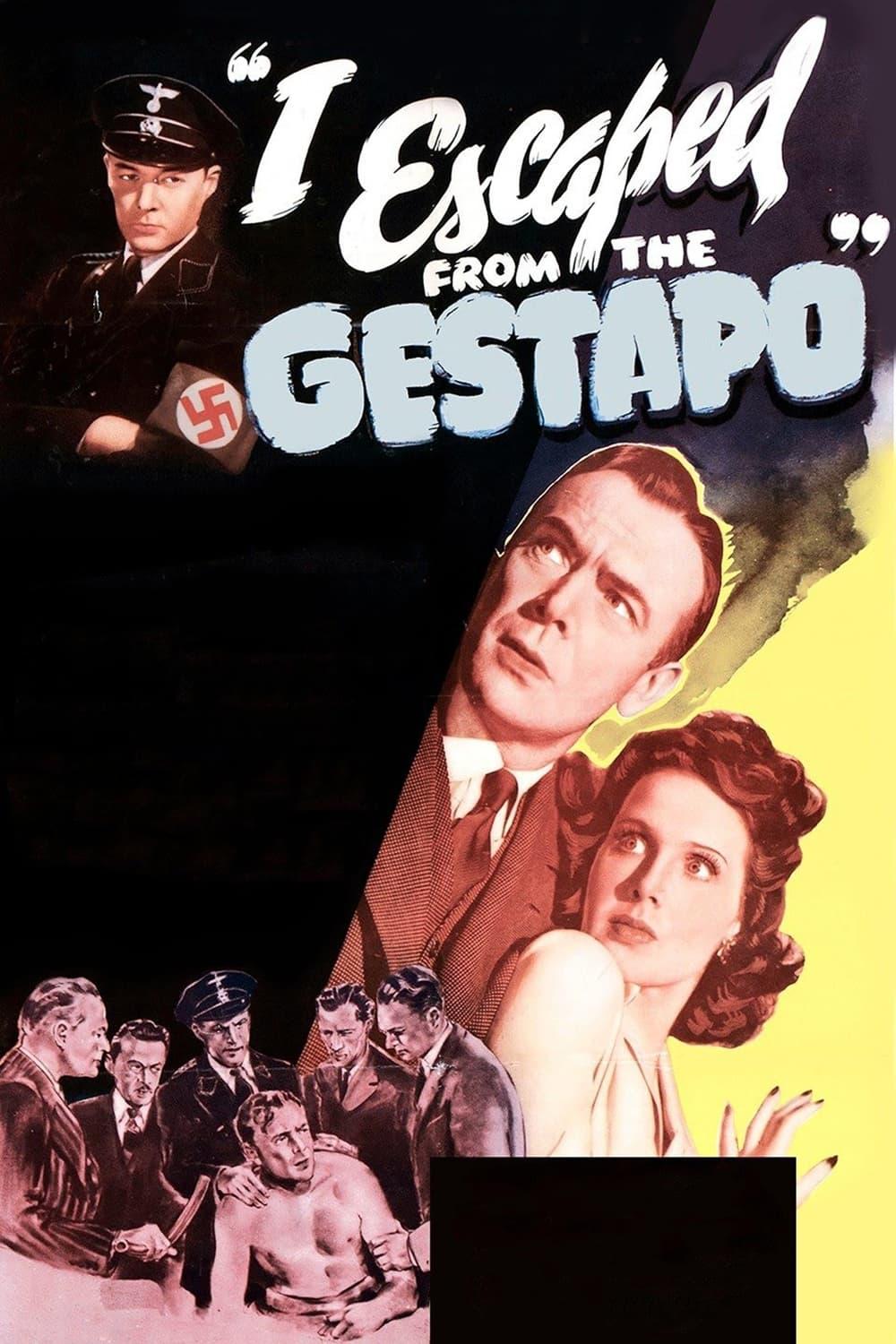 I Escaped from the Gestapo poster