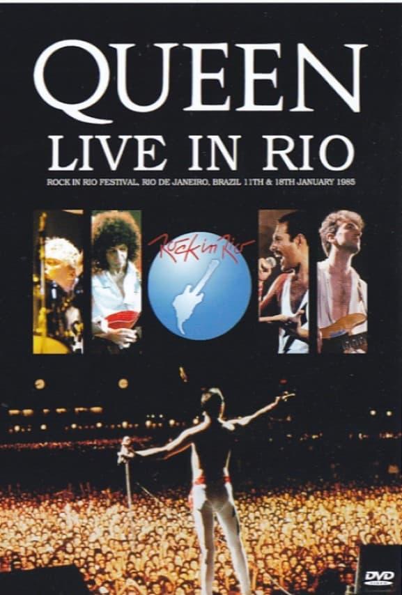 Queen Live in Rock in Rio poster