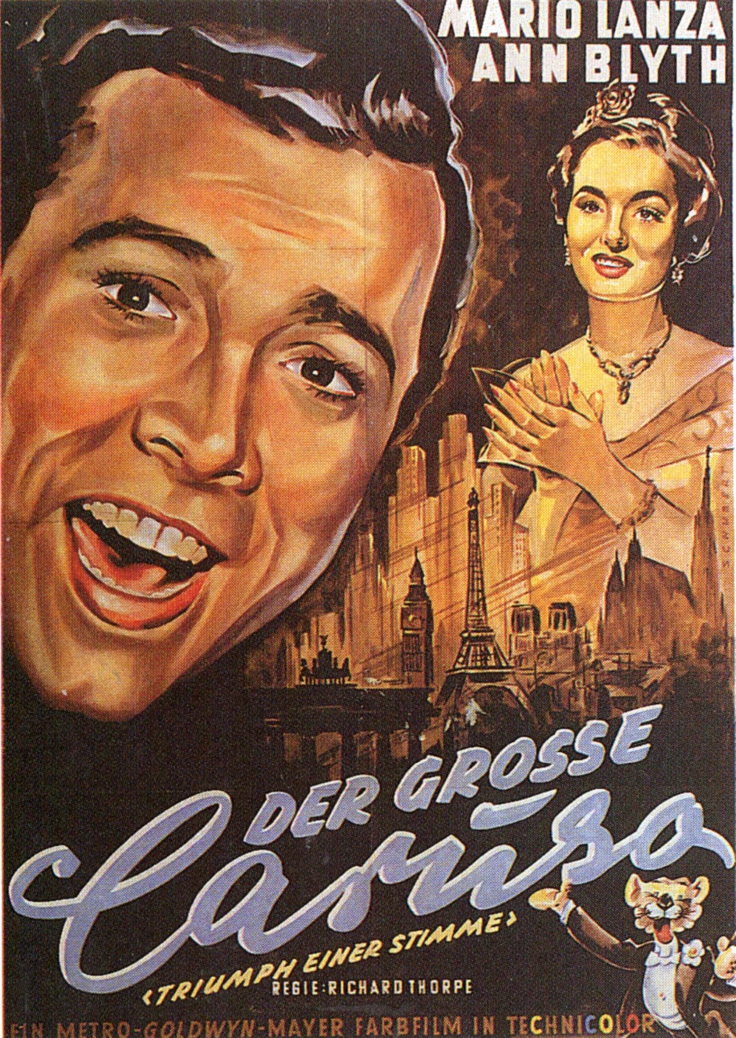 Der große Caruso poster
