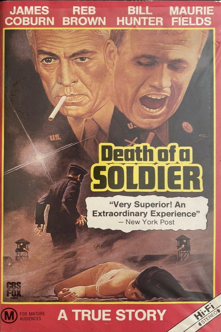 Death of a Soldier poster