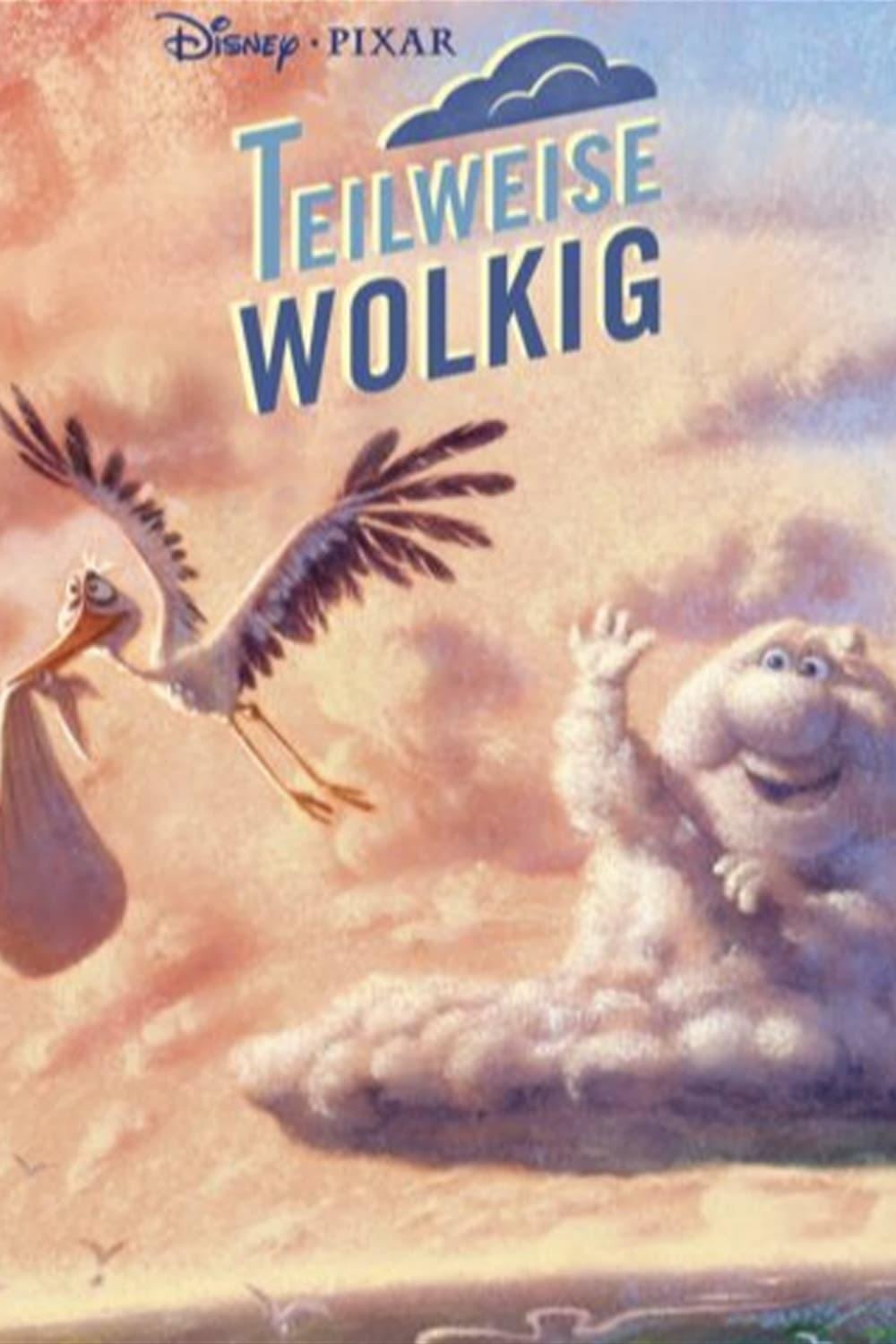 Teilweise wolkig poster