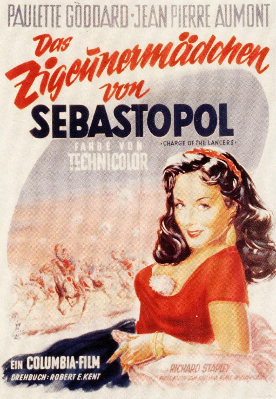 Das Zigeunermädchen von Sebastopol poster
