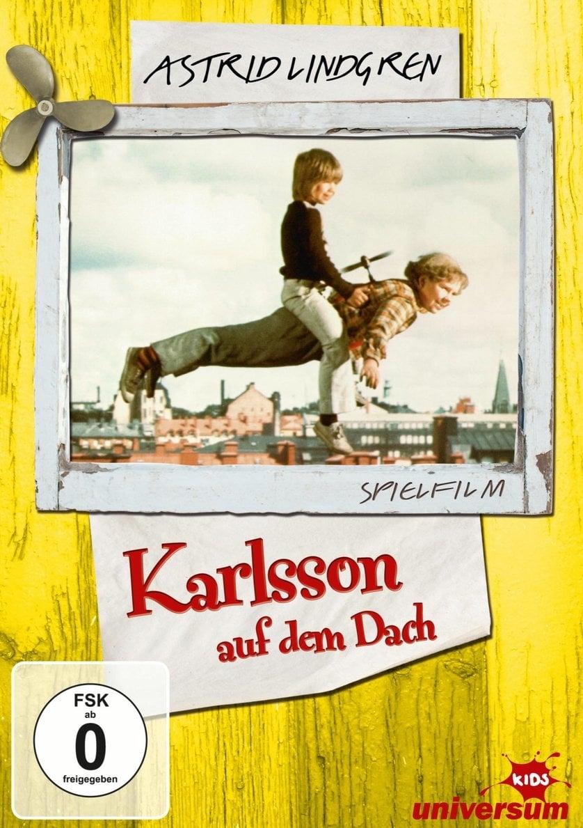 Karlsson auf dem Dach poster