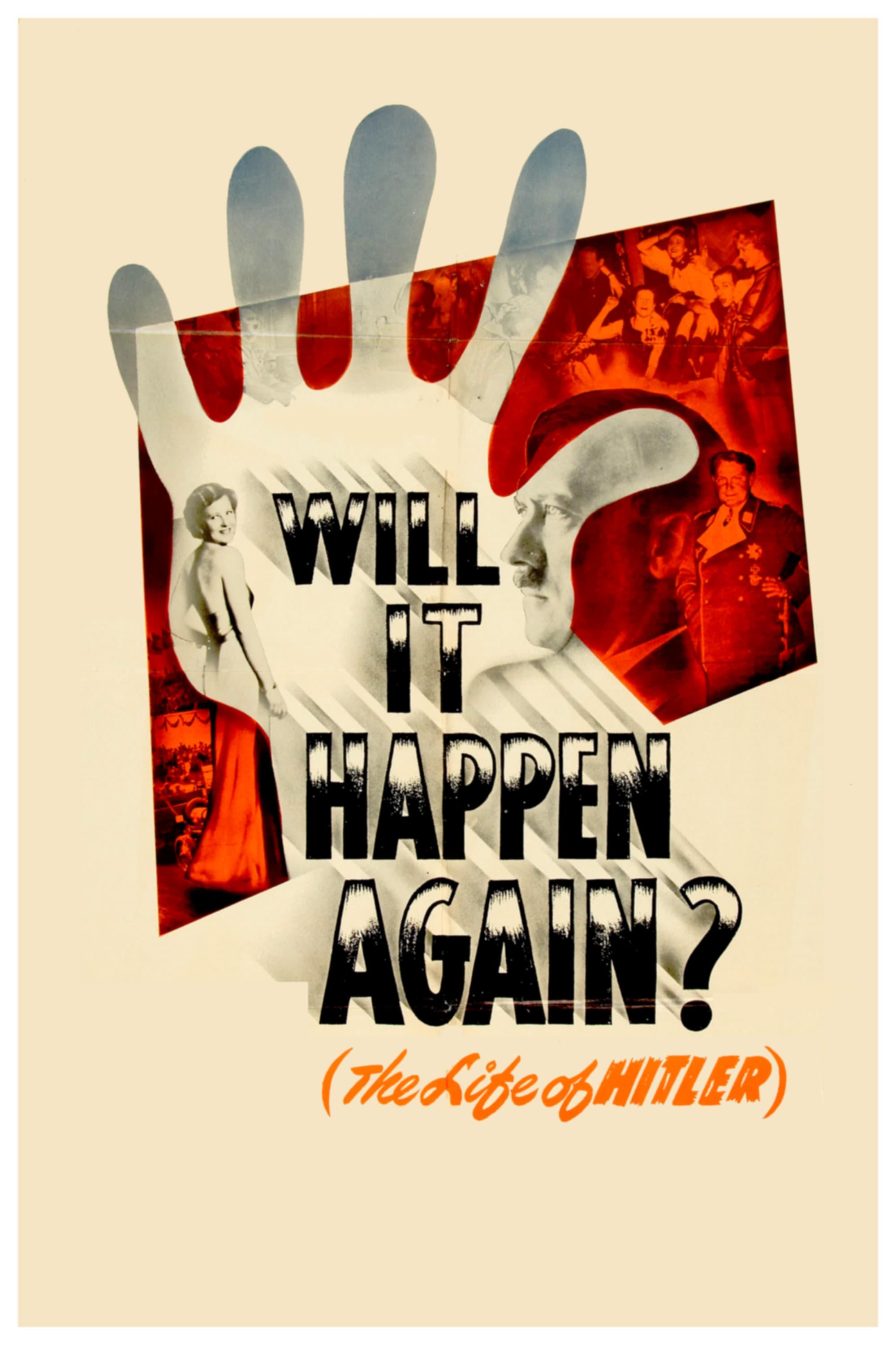 Will It Happen Again? poster
