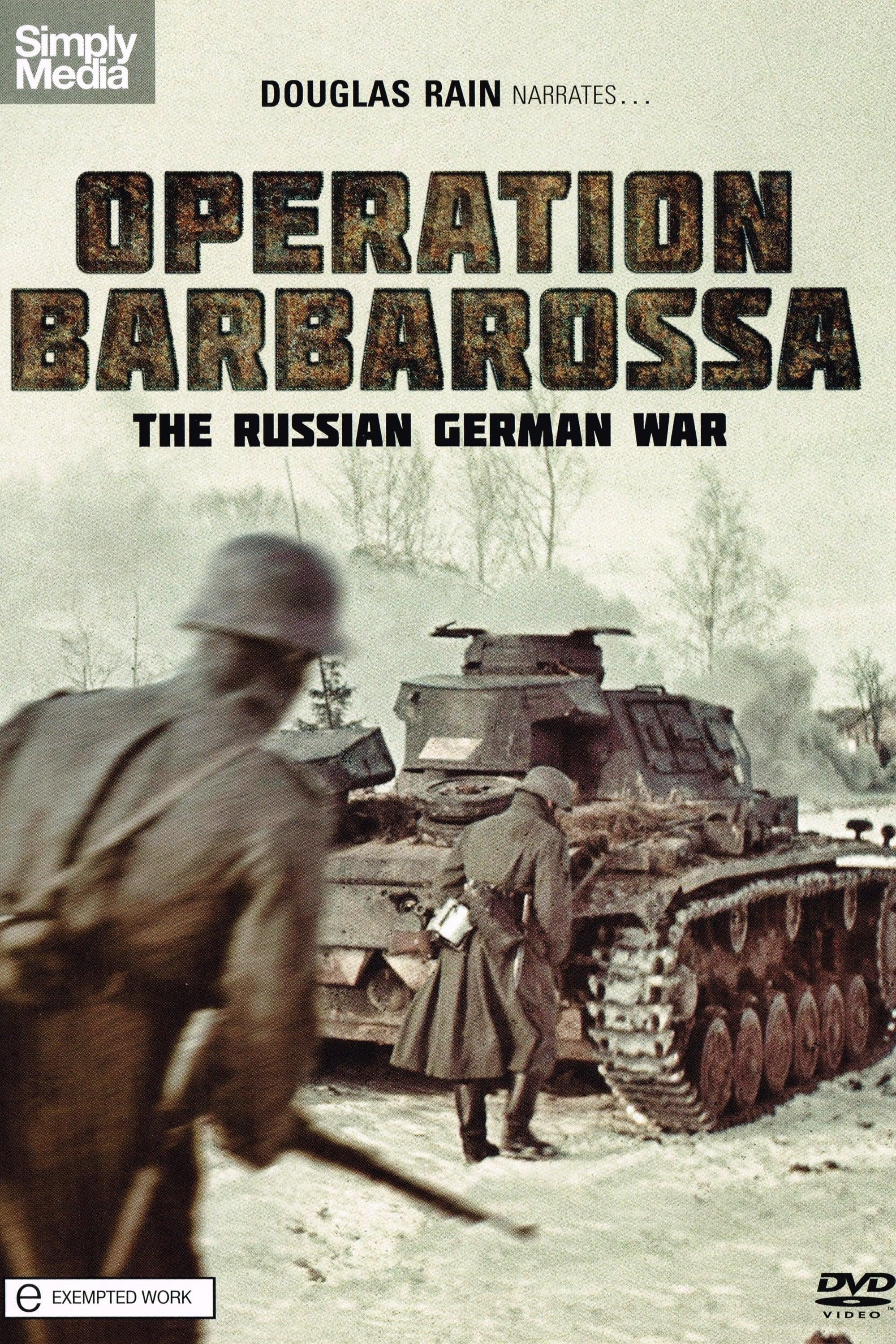 The Russian German War poster