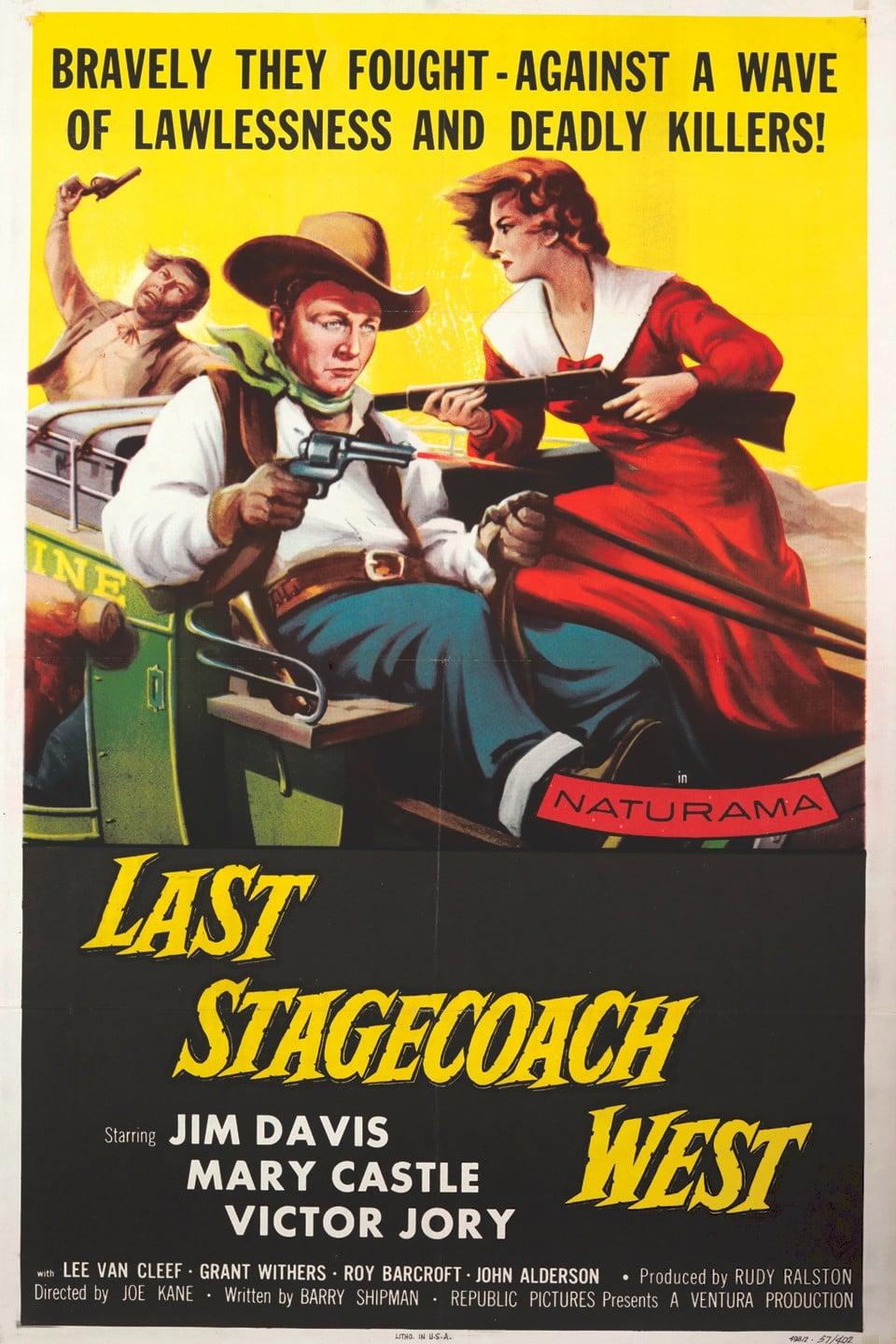 Last Stagecoach West poster