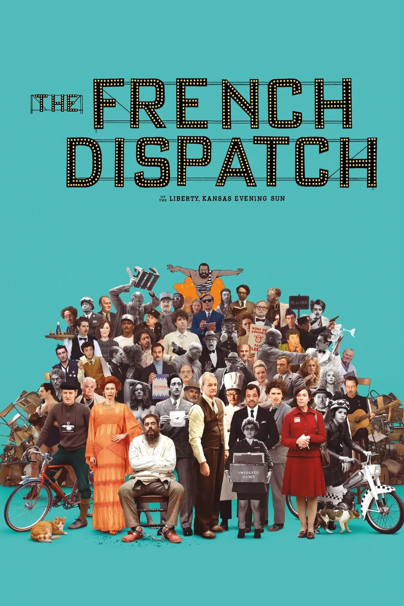 The French Dispatch poster