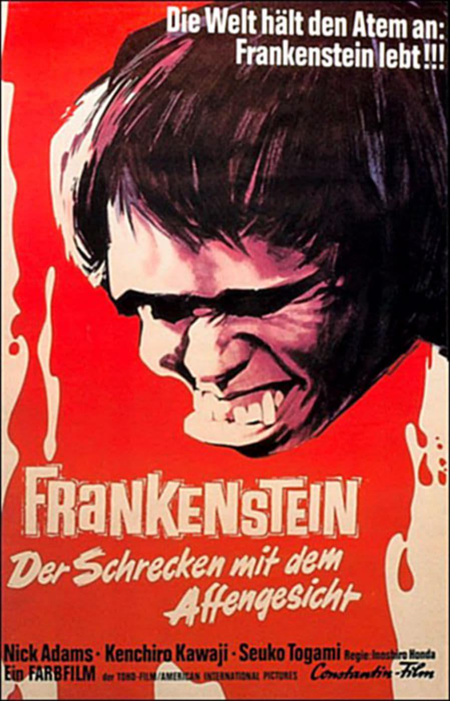 Frankenstein – Der Schrecken mit dem Affengesicht poster