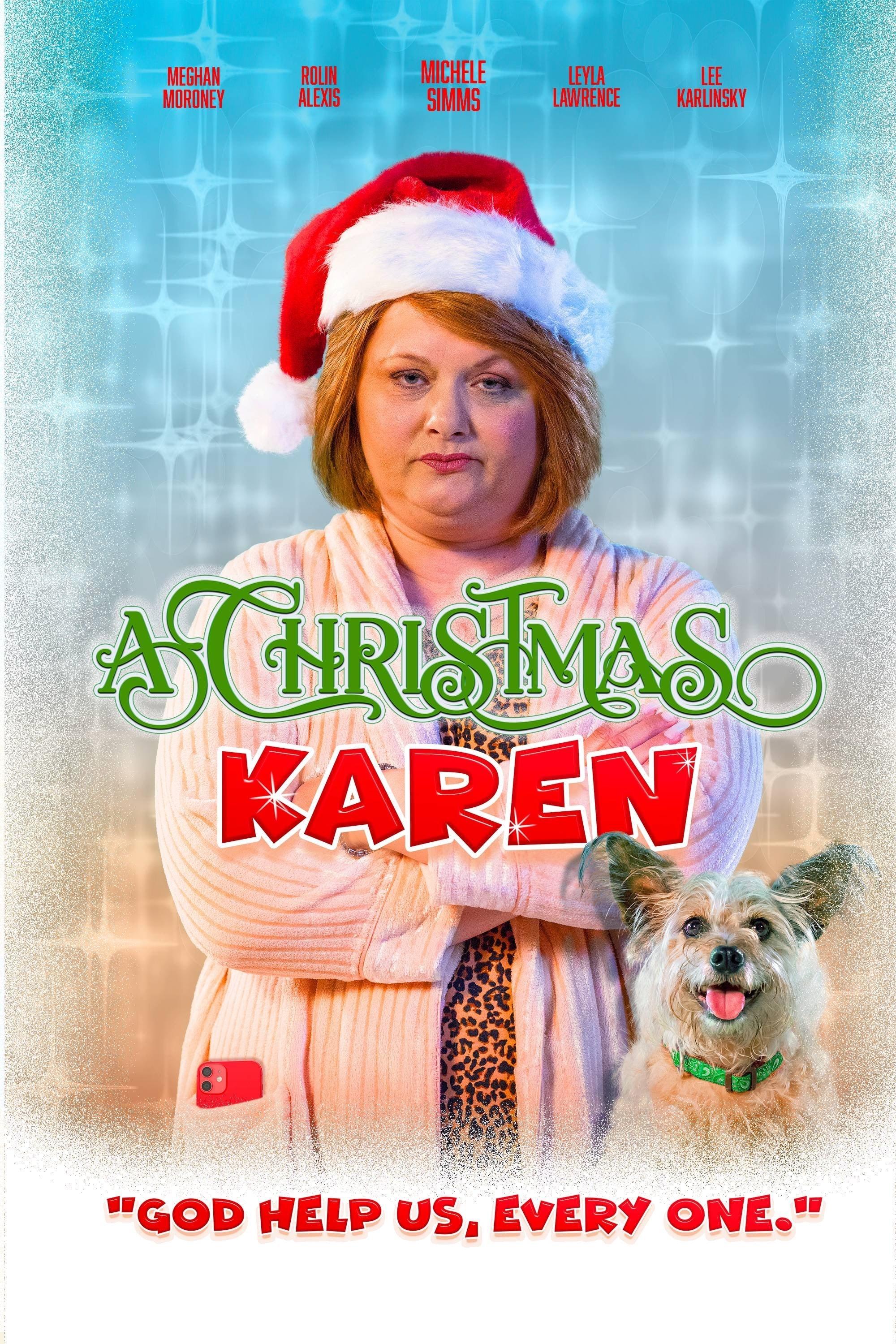 A Christmas Karen poster