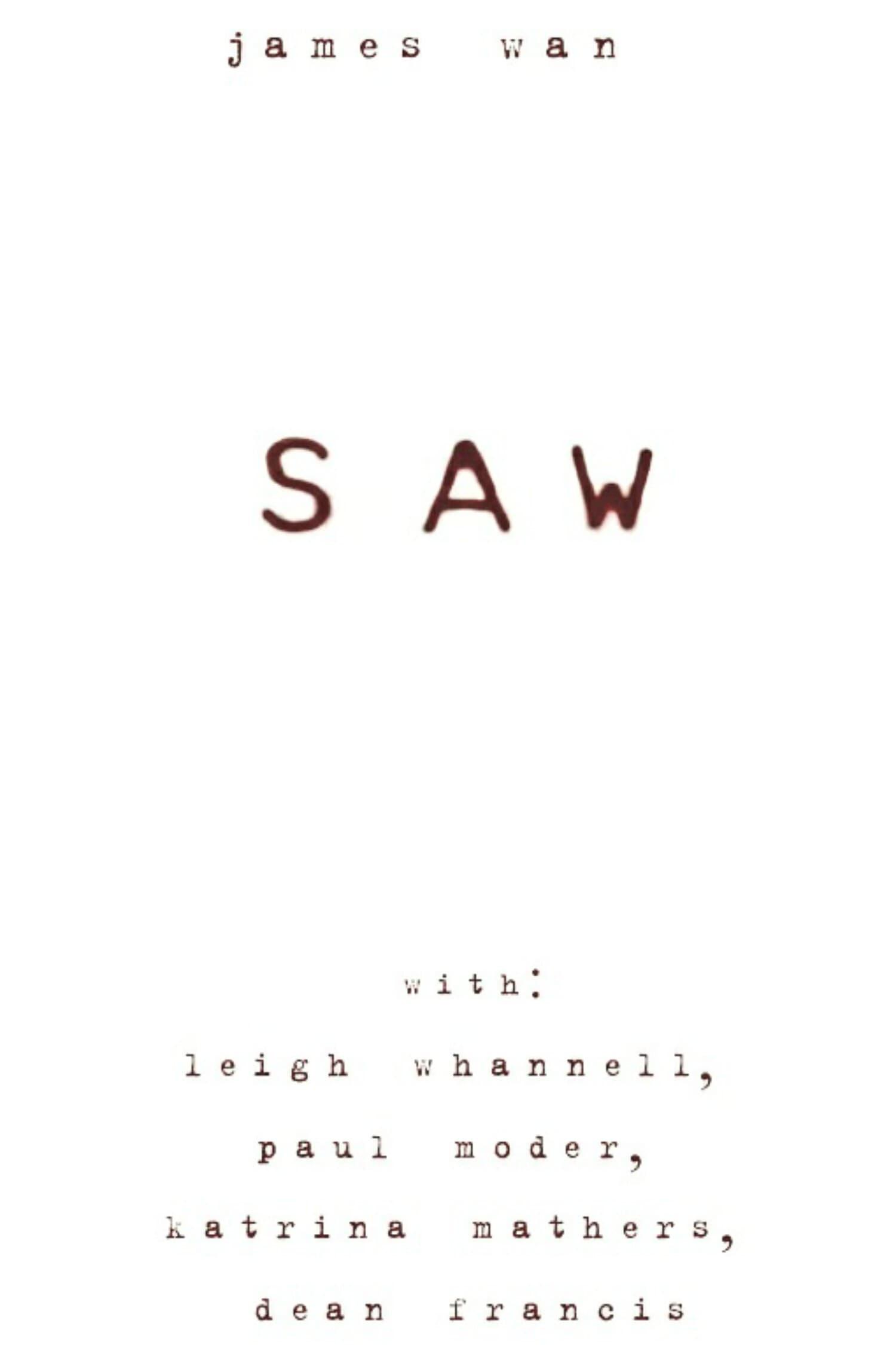 Saw poster