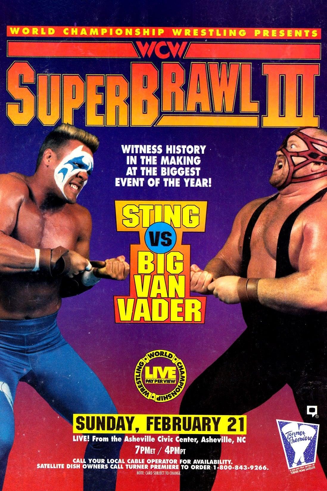 WCW SuperBrawl III poster