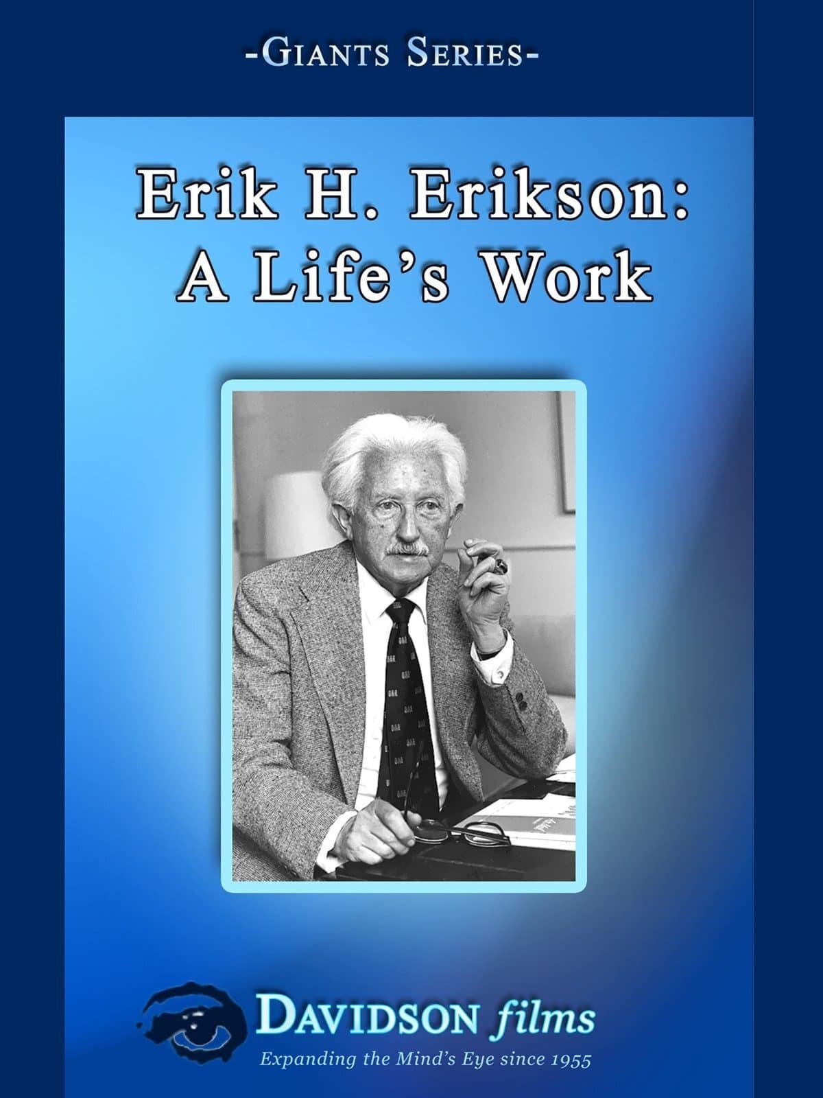 Erik H. Erikson: A Life's Work poster