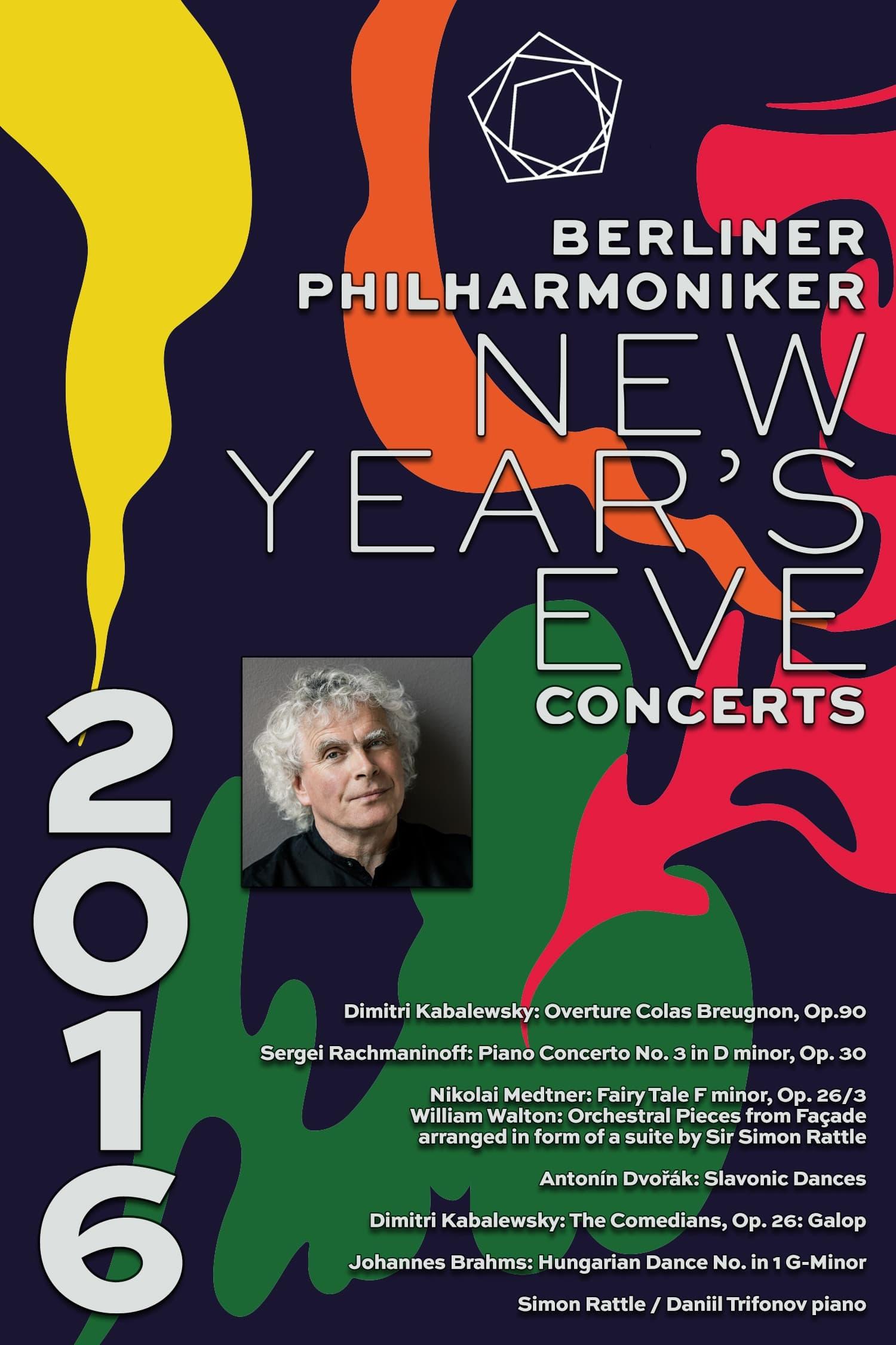 The Berliner Philharmoniker’s New Year’s Eve Concert: 2016 poster