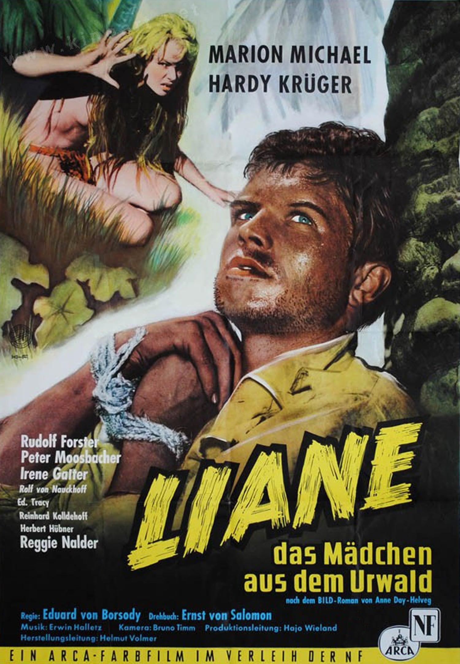 Liane - Das Mädchen aus dem Urwald poster