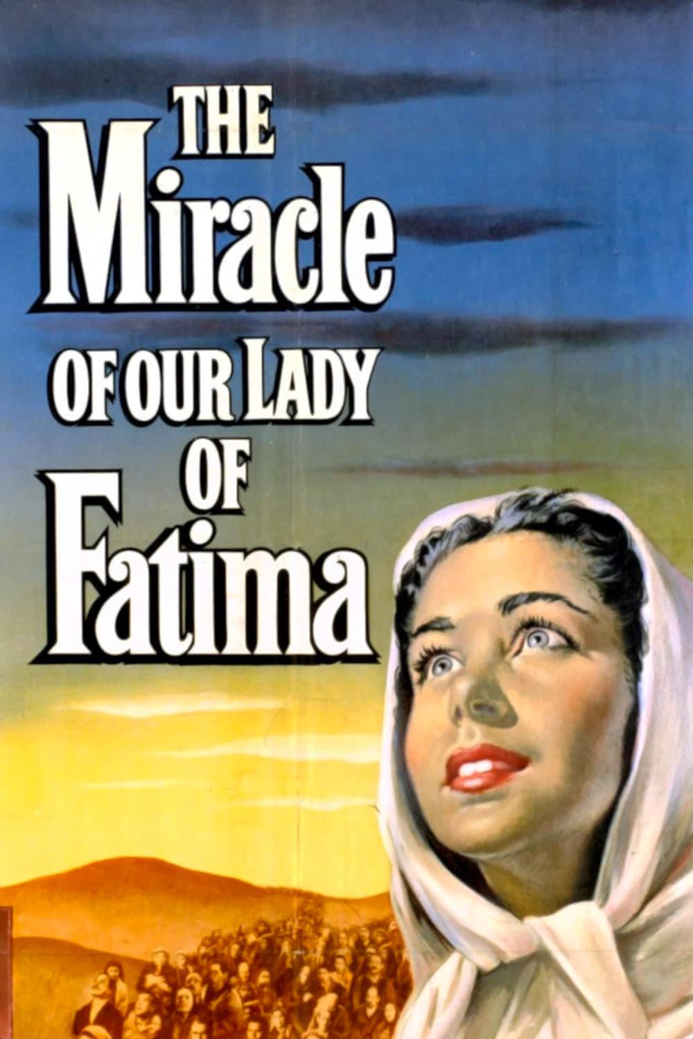 Die Heilige von Fatima poster